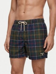 Barbour Szorty kąpielowe Staple MSW0065TN11 Zielony Regular Fit. Zielone kąpielówki Barbour, l, bez wzorów, z syntetyku. Za 289.99 zł.