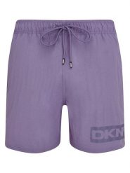 DKNY Szorty kąpielowe w kolorze fioletowym rozmiar: L. Różowe kąpielówki DKNY, l, bez wzorów, z materiału. Za 100.99 zł.