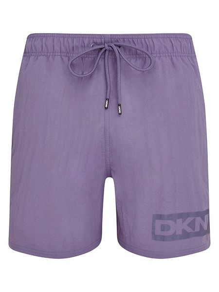 DKNY Szorty kąpielowe w kolorze fioletowym rozmiar: M. Różowe kąpielówki DKNY, m, bez wzorów, z materiału. Za 94.95 zł.