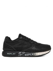 REPLAY Sneakersy GMS9I .000.C0009S Czarny. Czarne buty sportowe casual Replay, bez wzorów, z meshu, bez zapięcia. Za 529.99 zł.