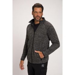Męska Bluza rozpinana z dzianiny i polaru. Szare bluzy z polaru JAY-PI, m, bez wzorów, z dzianiny, bez kaptura. Za 294.99 zł.