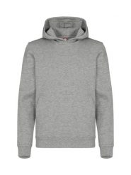 Clique Miami Hoody Junior – Bluza z kapturem z bawełny i poliestru z recyklingu. Szare bluzy z kapturem CLIQUE, bez wzorów, z bawełny, z kapturem. Za 153.51 zł.