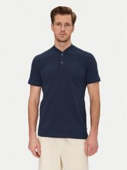 Blend Polo 20717858 Granatowy Regular Fit. Niebieskie koszulki polo Blend, l, bez wzorów, z bawełny, bez kołnierzyka, bez ramiączek. Za 49.99 zł.