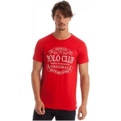 Polo Club C.H.A T-Shirt Męski Xxl Czerwony. Koszulki polo sportowe marki Polo Club C.H..A. Za 119.00 zł.