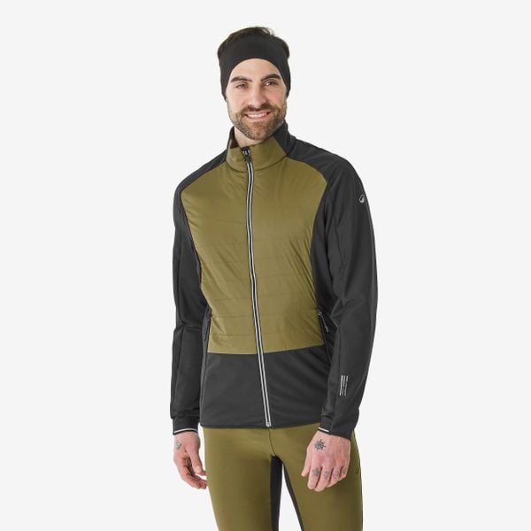 Bluza do narciarstwa biegowego męska Quechua XCS 500. Bluzy WED'ZE, na zimę, l, bez wzorów, z materiału, bez kaptura, na fitness i siłownię. Za 269.99 zł.