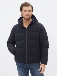 Tommy Hilfiger Kurtka zimowa MW0MW33958 Granatowy Regular Fit. Niebieskie kurtki Tommy Hilfiger, na zimę, m, bez wzorów, z syntetyku, bez kaptura. Za 709.99 zł.