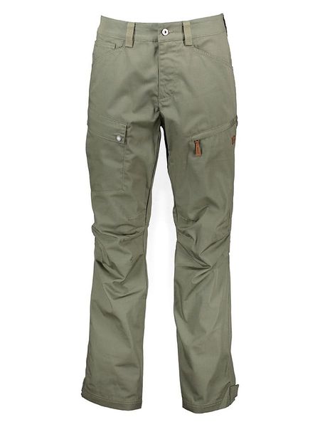 Bergans Spodnie trekkingowe "Elemental" w kolorze khaki rozmiar: 50. Brązowe spodnie treningowe długie Bergans, bez wzorów, z bawełny. Za 244.80 zł.