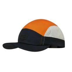 Czapka z daszkiem dla dorosłych Buff 5 Panel Go Cap. Niebieskie czapki z daszkiem Buff, bez wzorów, z elastanu. W wyprzedaży za 110.44 zł.