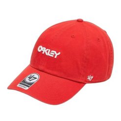 Czapka bejsbolówka Oakley Remix Dad. Czerwone czapki z daszkiem Oakley, bez wzorów. Za 204.50 zł.