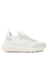 KARL LAGERFELD Sneakersy KL52440 Biały. Białe buty sportowe casual KARL LAGERFELD, bez wzorów, z materiału, bez zapięcia. Za 699.99 zł.