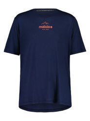 Maloja Koszulka funkcyjna "KalimbergM. Puzzle 1" w kolorze granatowym rozmiar: S. Niebieskie t-shirty sportowe Maloja, bez wzorów, z materiału, bez ramiączek, outdoorowe. Za 127.65 zł.