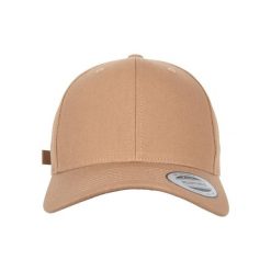 Czapka Flexfit 6-panel curved metal nap. Brązowe czapki z daszkiem FLEXFIT, bez wzorów. Za 145.00 zł.