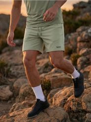 Szorty z bawełną SNSY PERFORMANCE - zielony. Zielone krótkie spodenki sportowe Sinsay, l, bez wzorów, z bawełny. W wyprzedaży za 19.99 zł.