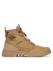 Palladium Trapery Sp20 Travel Hi 74476-295-M Beżowy. Brązowe trapery Palladium, z materiału, bez zapięcia. Za 289.99 zł.