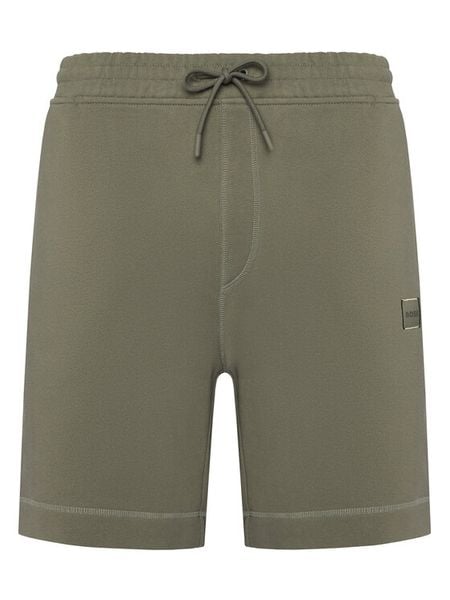 BOSS Szorty sportowe Sewalk 50511726 Szary ciemny Regular Fit. Szare krótkie spodenki sportowe Boss, l, bez wzorów, z bawełny. Za 282.99 zł.