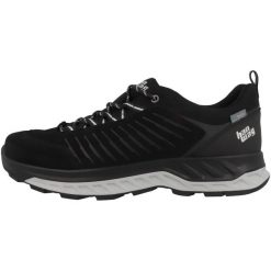 Buty do chodzenia męskie Hanwag Blueridge Low Es. Czarne buty trekkingowe Hanwag, bez wzorów, z materiału, bez zapięcia, trekkingowe. Za 665.00 zł.