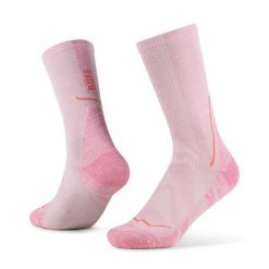 Skarpetki Buff DRYFLX® CREW SOCK DC CAMELIA M. Czerwone skarpetki sportowe Buff, bez wzorów. Za 119.90 zł.