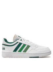 Adidas Sneakersy Hoops 3.0 IH0156 Biały. Białe buty sportowe casual Adidas, bez wzorów, ze skóry, bez zapięcia. Za 219.99 zł.