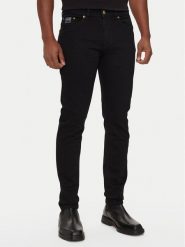 Versace Jeans Couture Jeansy 77GAB5DM Czarny Narrow Fit. Czarne jeansy Versace Jeans Couture, m. Za 1,249.00 zł.