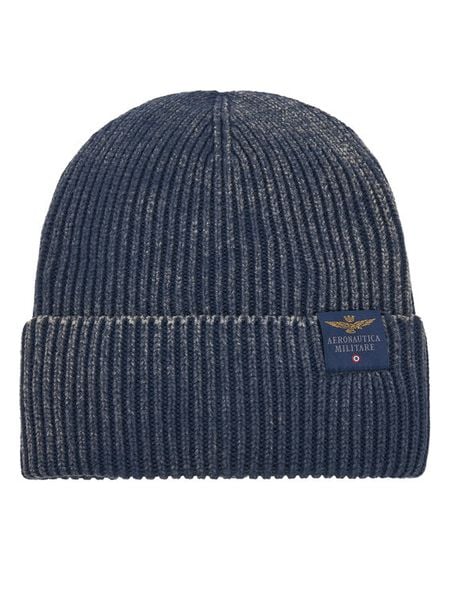 Aeronautica Militare Czapka 252CU0084UL00551 Granatowy. Niebieskie czapki zimowe Aeronautica Militare, bez wzorów, z bawełny. Za 219.99 zł.