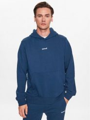 Sprandi Bluza SP3-BLM003 Granatowy Regular Fit. Niebieskie bluzy Sprandi, m, bez wzorów, z bawełny, bez kaptura. Za 149.99 zł.