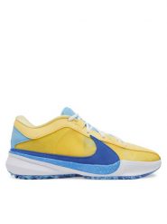 Nike Sneakersy Zoom Freak 5 DX4985 Żółty. Żółte buty sportowe casual Nike, bez wzorów, z materiału, bez zapięcia. Za 629.99 zł.
