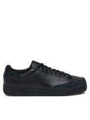 Adidas Sneakersy Classic Shoes JI1907 Czarny. Czarne buty sportowe casual Adidas, bez wzorów, ze skóry, bez zapięcia. Za 279.99 zł.