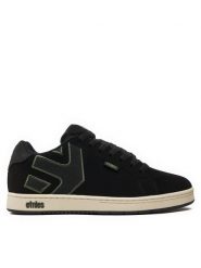 Etnies Sneakersy Fader 4101000203 Czarny. Czarne buty sportowe casual Etnies, bez wzorów, z nubiku, bez zapięcia. Za 229.99 zł.