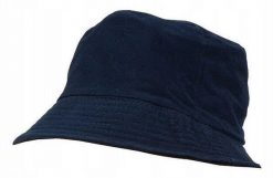 Granatowo-Czarny Kapelusz Rybacki, 100% Bawełna, Czapka Rybaczka, Wędkarski -Pako Jeans- Dwustronny. Niebieskie czapki zimowe Pako Jeans, bez wzorów, z bawełny. Za 35.00 zł.