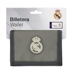 Real Madryt portfel wallet szary. Szare portfele REAL MADRID, bez wzorów. Za 69.00 zł.