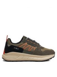 CMP Sneakersy Tykal Lifestyle 3Q89437 Brązowy. Brązowe buty sportowe casual CMP, bez wzorów, z materiału, bez zapięcia. Za 259.99 zł.
