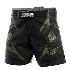 Spodenki Sportowe Męskie na trening i siłownię EXTREME HOBBY IRON FORCE. Brązowe krótkie spodenki sportowe EXTREME HOBBY, m, bez wzorów, z elastanu. Za 229.00 zł.