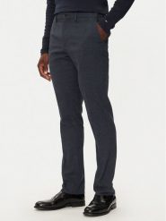 Tommy Hilfiger Chinosy Denton MW0MW36700 Granatowy Slim Fit. Niebieskie eleganckie spodnie Tommy Hilfiger, m, z syntetyku. Za 649.99 zł.