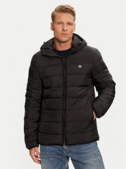 Dickies Kurtka puchowa Waldenburg Mid DK0A4Y3XBLK Czarny Regular Fit. Czarne kurtki Dickies, m, bez wzorów, z puchu, bez kaptura. Za 369.99 zł.