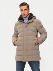 Hetregó Kurtka puchowa William 8N435R Beżowy Regular Fit. Brązowe kurtki Hetregó, m, bez wzorów, z puchu, bez kaptura. Za 1,999.00 zł.