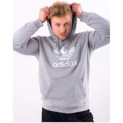 Adidas Bluza adidas TREFOIL HOODIE MEDIUM GREY HEATHER M. Bluzy bez kaptura Adidas. Za 228.85 zł.