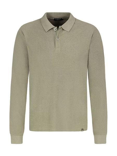 Eight2Nine Koszulka polo w kolorze oliwkowym rozmiar: M. Zielone koszulki polo sportowe Eight2Nine, m, bez wzorów, z bawełny, bez kołnierzyka, bez ramiączek. Za 105.63 zł.