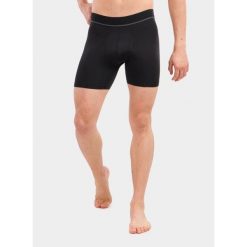 Bokserki termoaktywne męskie Saxx Kinetic Light Compression Mesh. Czarne bielizna termoaktywna Saxx, m, bez wzorów, z meshu, bez ramiączek, do biegania. Za 130.99 zł.