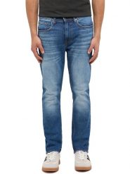 Mustang Dżinsy "Orlando" - Slim fit - w kolorze niebieskim rozmiar: W34/L32. Niebieskie jeansy Mustang, l. Za 196.70 zł.