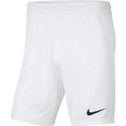Spodenki piłkarskie męskie Nike Dry Park III treningowe szybkoschnące Dri Fit. Czarne krótkie spodenki sportowe Nike, m, bez wzorów. Za 71.00 zł.