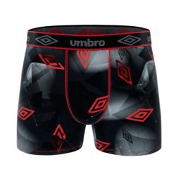 Bokserki majtki męskie Umbro. Czarne slipy i bokserki Umbro, m, bez wzorów, z materiału. Za 35.00 zł.