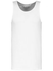 Authentic Style Top w kolorze białym rozmiar: L. Białe bezrękawniki Authentic Style, l, bez wzorów, bez kołnierzyka, bez ramiączek. Za 48.62 zł.