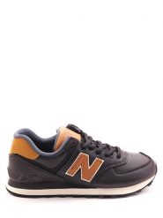 New Balance Sneakersy "574" w kolorze czarnym rozmiar: 44. Czarne buty sportowe casual New Balance, bez wzorów, z materiału, bez zapięcia. Za 346.18 zł.