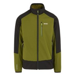 Męska Kurtka Soft Shell Moutdale. Niebieskie kurtki Regatta, m, bez wzorów, bez kaptura. Za 136.99 zł.