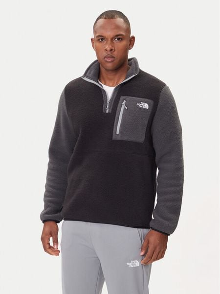The North Face Polar Yumiori NF0A883S Czarny Regular Fit. Czarne bluzy z polaru The North Face, m, bez wzorów, z polaru, bez kaptura. Za 399.99 zł.