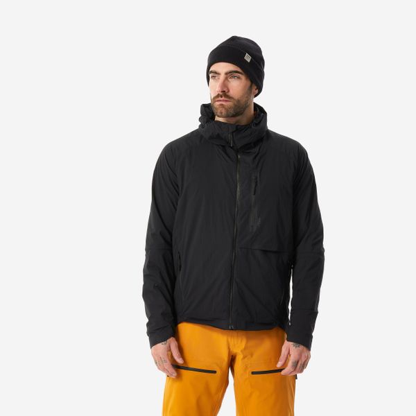 Bluza skiturowa męska Wedze Wilder. Brązowe kurtki narciarskie i snowboardowe WED'ZE, l, bez wzorów, z elastanu, narciarskie. Za 549.99 zł.