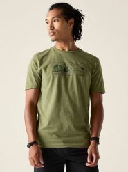 Dare 2b Koszulka funkcyjna "Movement III" w kolorze khaki rozmiar: XL. Brązowe t-shirty sportowe Dare 2B, bez wzorów, z bawełny, bez ramiączek, outdoorowe. Za 61.17 zł.