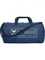 Torba sportowa Hummel Key. Niebieskie torby na ramię Hummel, bez wzorów, z materiału, na ramię, duże, bez dodatków. Za 191.00 zł.