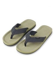 O'Neill Japonki "Chad" w kolorze oliwkowo-granatowym rozmiar: 41. Brązowe japonki O'Neill, bez wzorów. Za 105.38 zł.