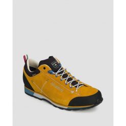 Buty DOLOMITE 54 HIKE LOW EVO GTX musztardowe. Żółte buty trekkingowe Dolomite, bez wzorów, bez zapięcia. W wyprzedaży za 396.00 zł.